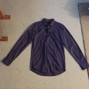 Men’s purple dress shirt